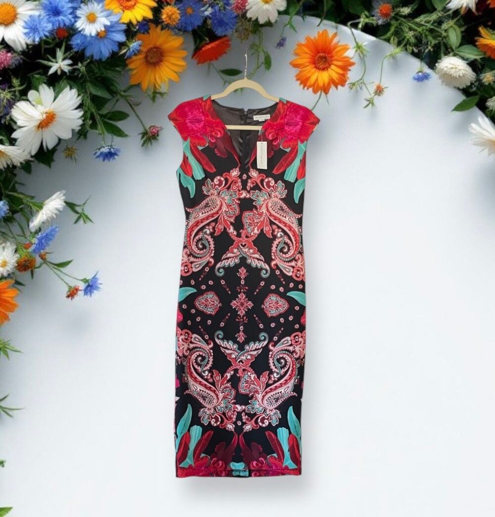 New York & Company Women's Sleeveless Bodycon Sheath Dress Size Small